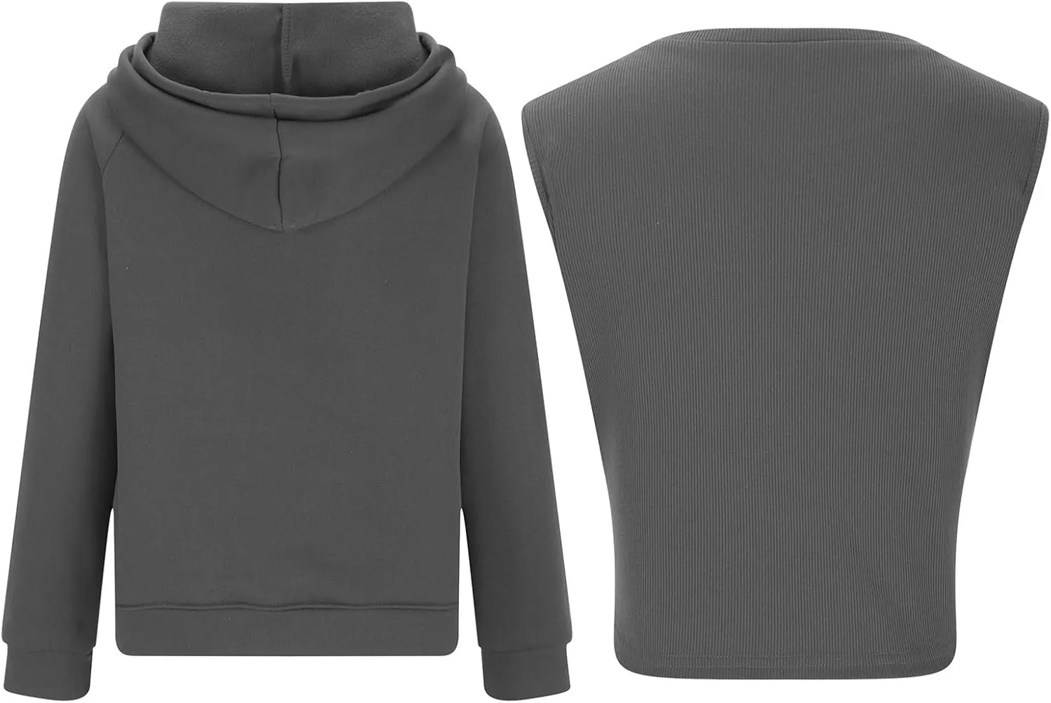 Women's Hoodies Pullover Button Down Oversized Sweatshirts Long Sleeve Pullove Tops 2024 Fall Fashion Streetwear