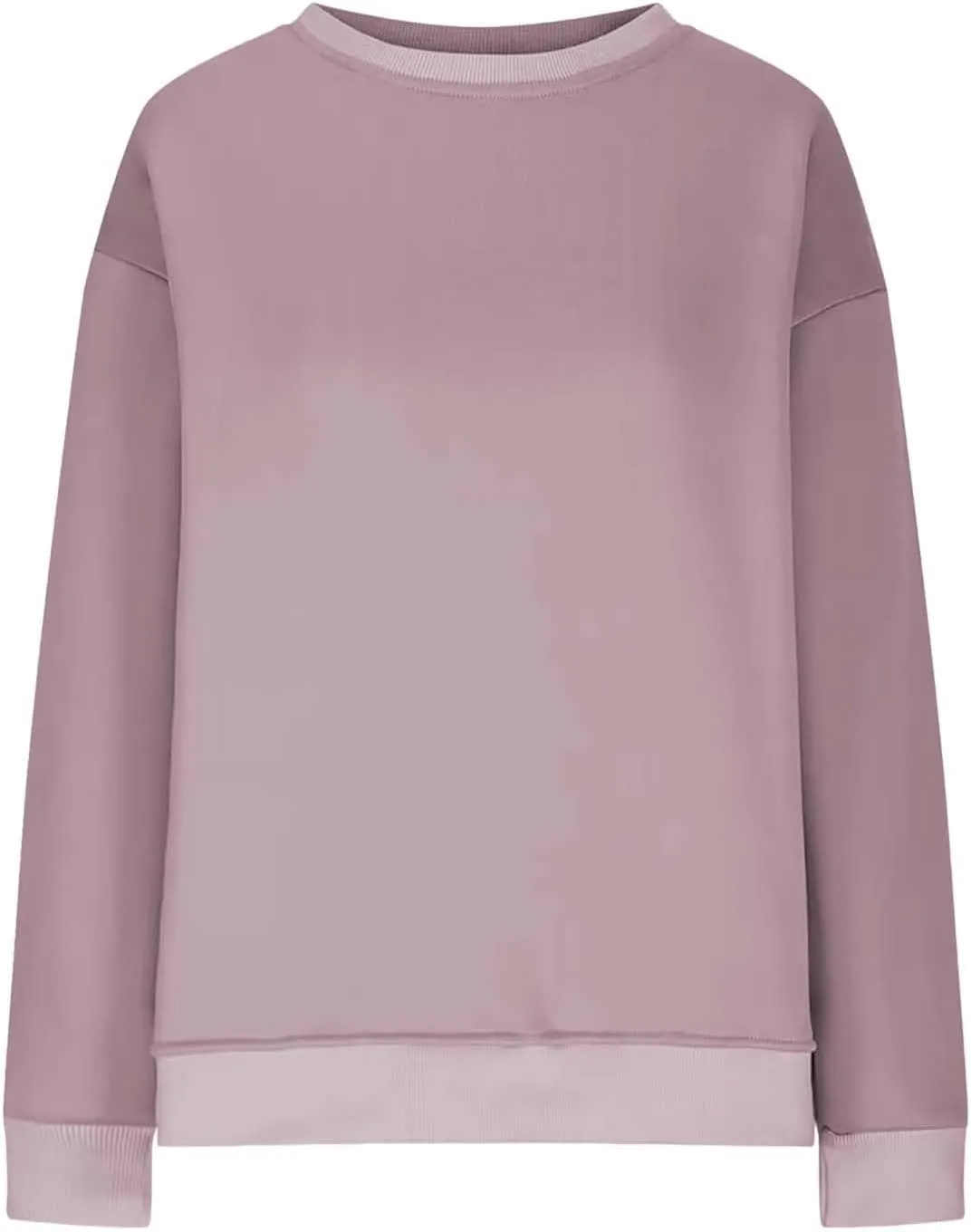 Womens Oversized Sweatshirts Side Slit Crewneck Long Sleeve Tops Loose Pullover 2024 Fall Women Extra