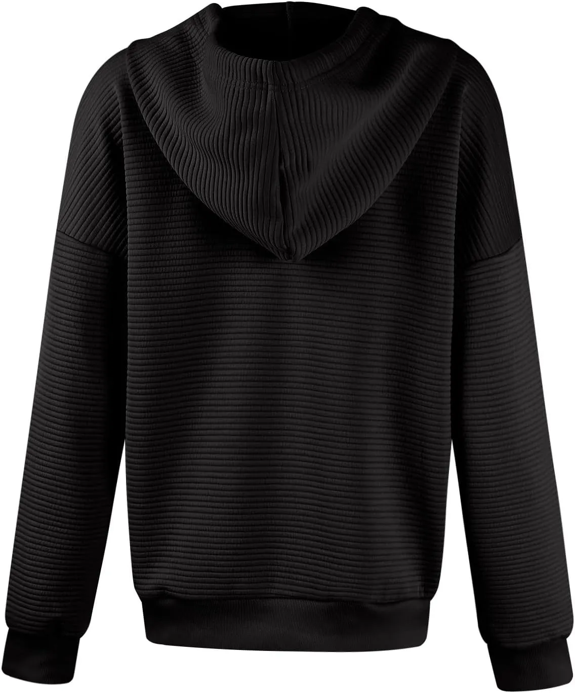 Womens Zip Up Hoodies Y2k Long Sleeve Fall Oversized Sweatshirts Preppy Cute Hoodies Drawstring Jackets with Pockets