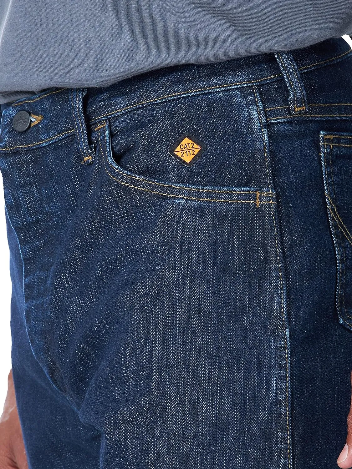 Wrangler Men's Flame Resistant Original Fit Jeans