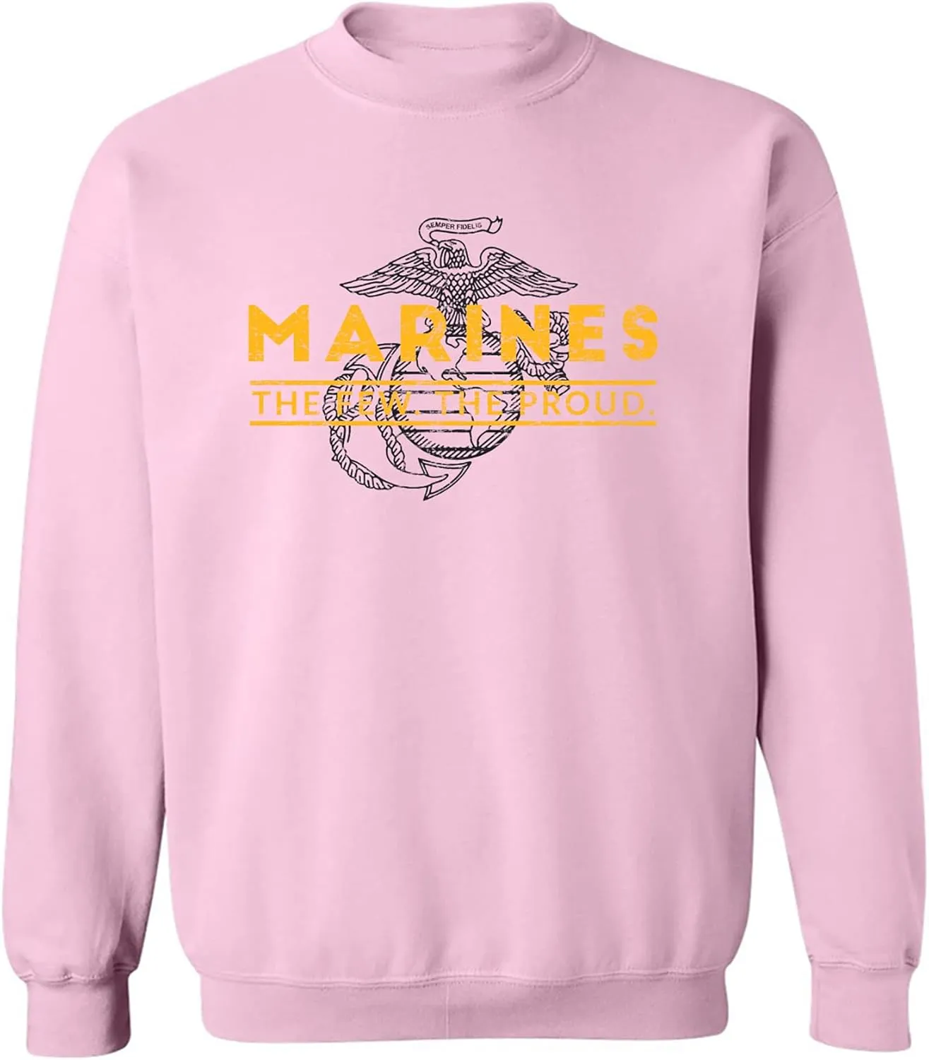 zerogravitee Marines Crewneck Sweatshirt in Gray