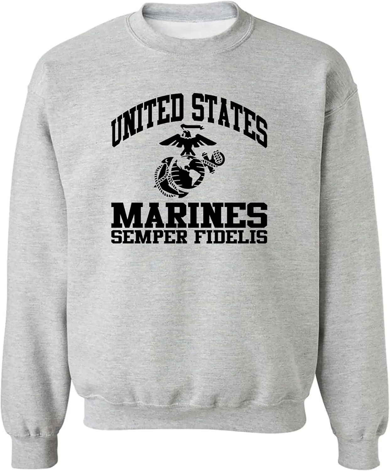 zerogravitee US Marines Semper Fidelis Crewneck Sweatshirt