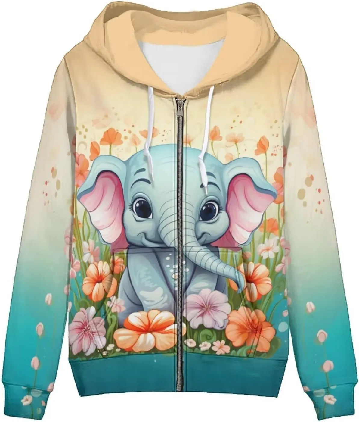 Zip Up Hoodie Y2K Women Oversized Hoodies Fall Tops Womens Jackets Full Zip Hooded Sweatshirt
