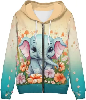Zip Up Hoodie Y2K Women Oversized Hoodies Fall Tops Womens Jackets Full Zip Hooded Sweatshirt